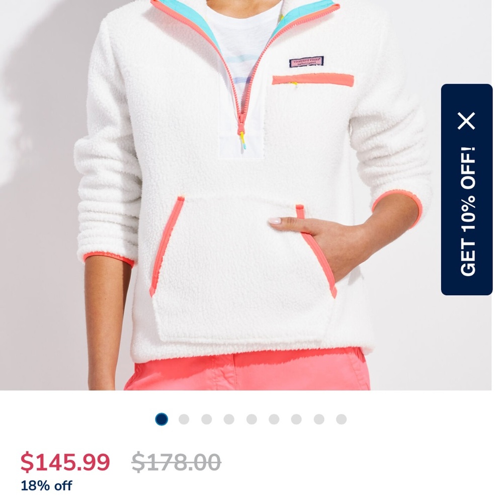 Vineyard vines neon pop supershep BRAND new